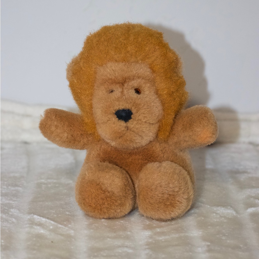 Gund Vintage 1979 Roarry Lion Plush Rare 7 inch